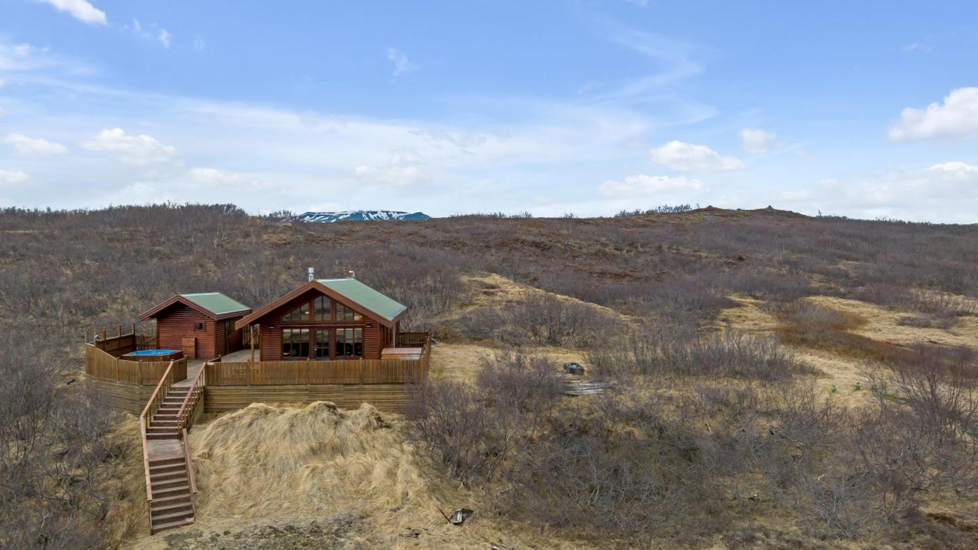Вилла Summer House With Stunning Mountain Views Uthlid Экстерьер фото