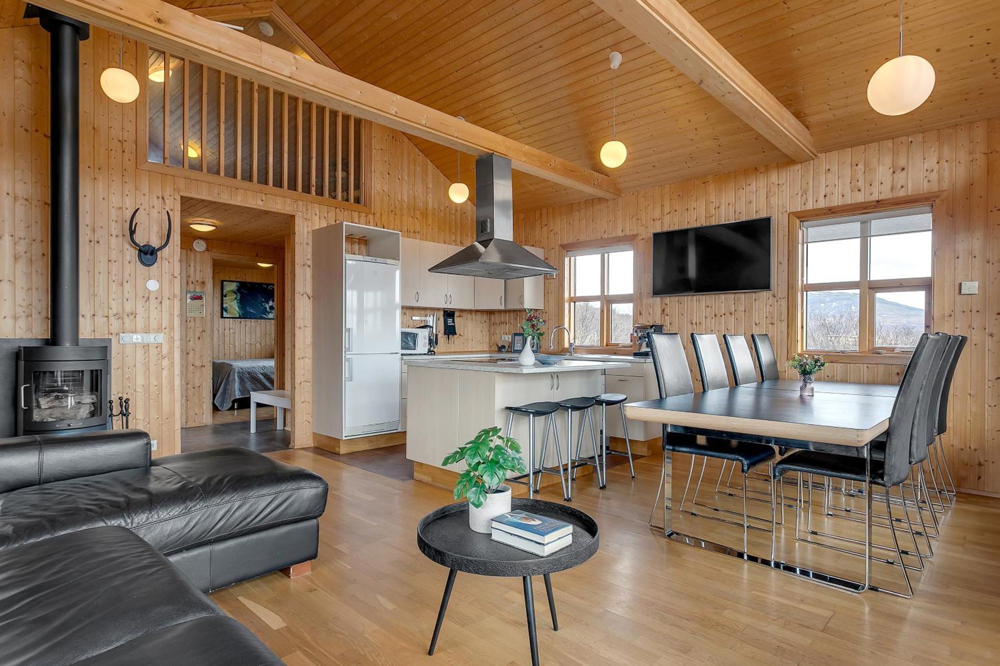 Вилла Summer House With Stunning Mountain Views Uthlid Экстерьер фото